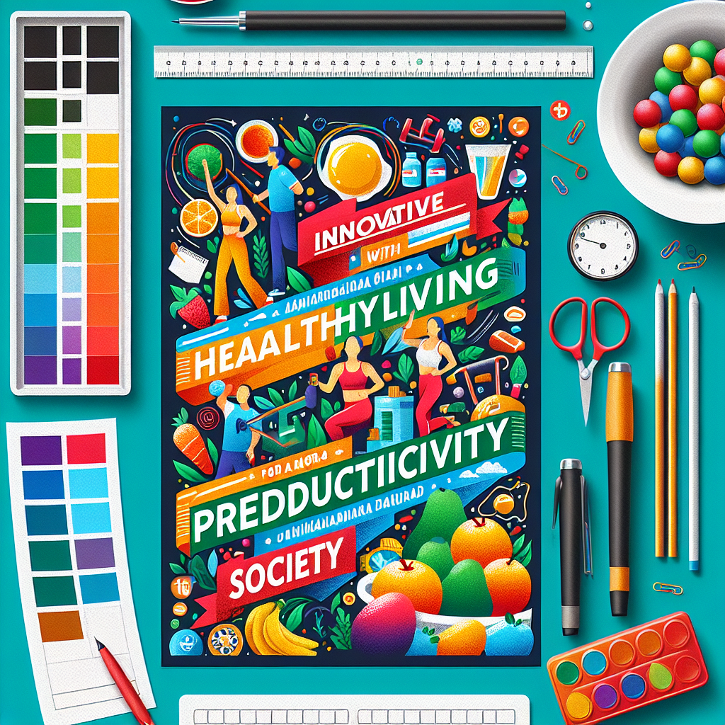 Inovatif dengan Poster Ajakan Hidup Sehat untuk Masyarakat Lebih Produktif