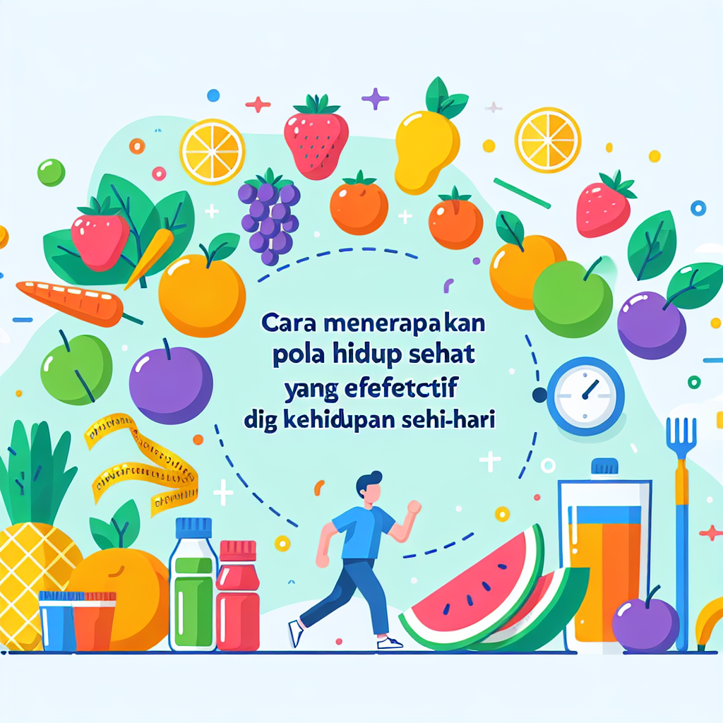 Cara Menerapkan Pola Hidup Sehat yang Efektif di Kehidupan Sehari-hari