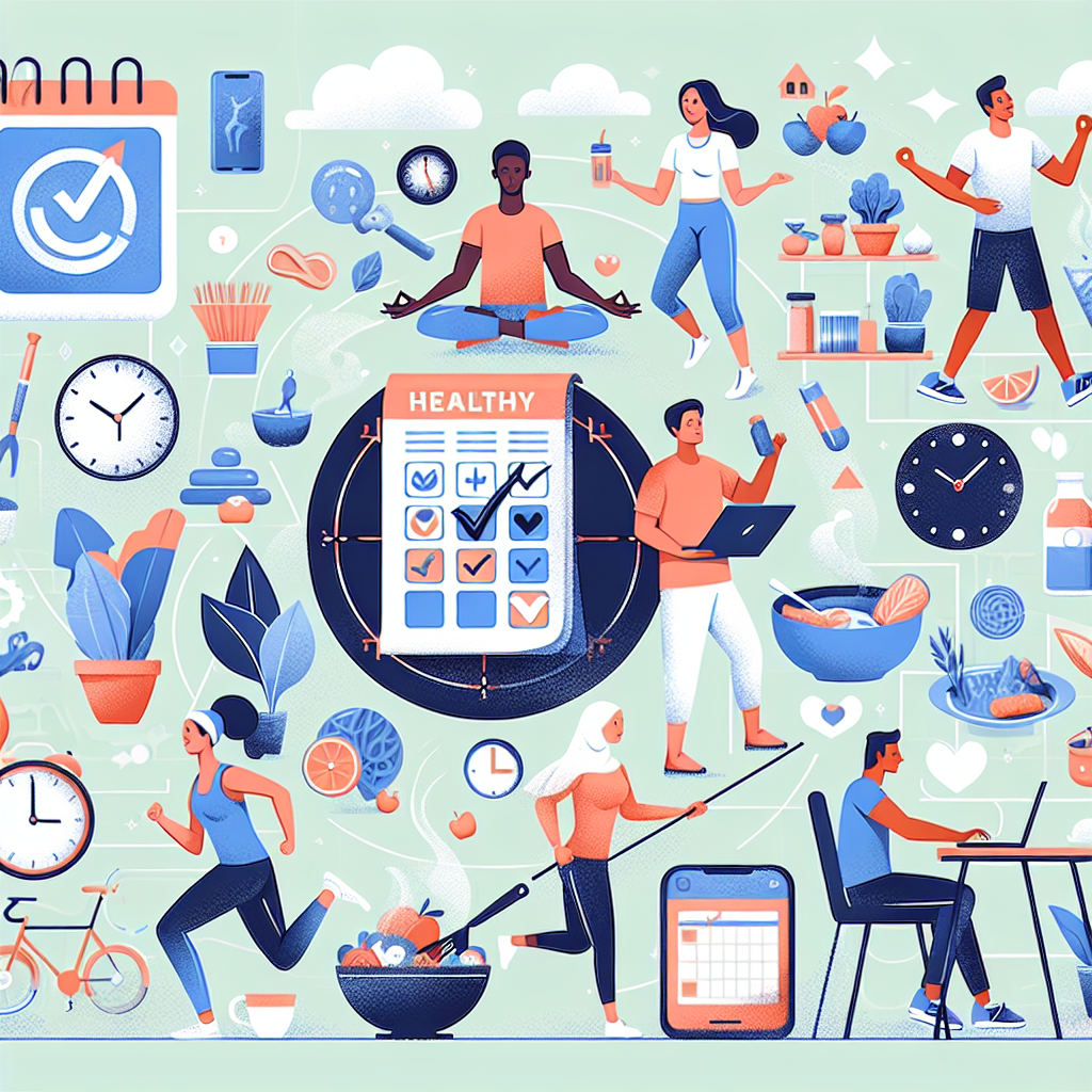 Tips Menerapkan Pola Hidup Sehat di Tengah Kesibukan Sehari-Hari