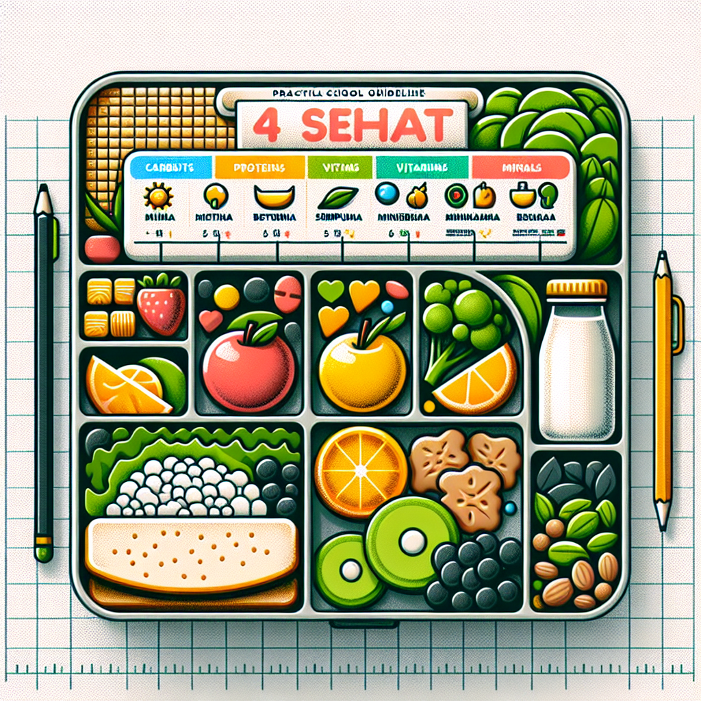 Bekal Sekolah Praktis: Makanan 4 Sehat 5 Sempurna untuk Anak