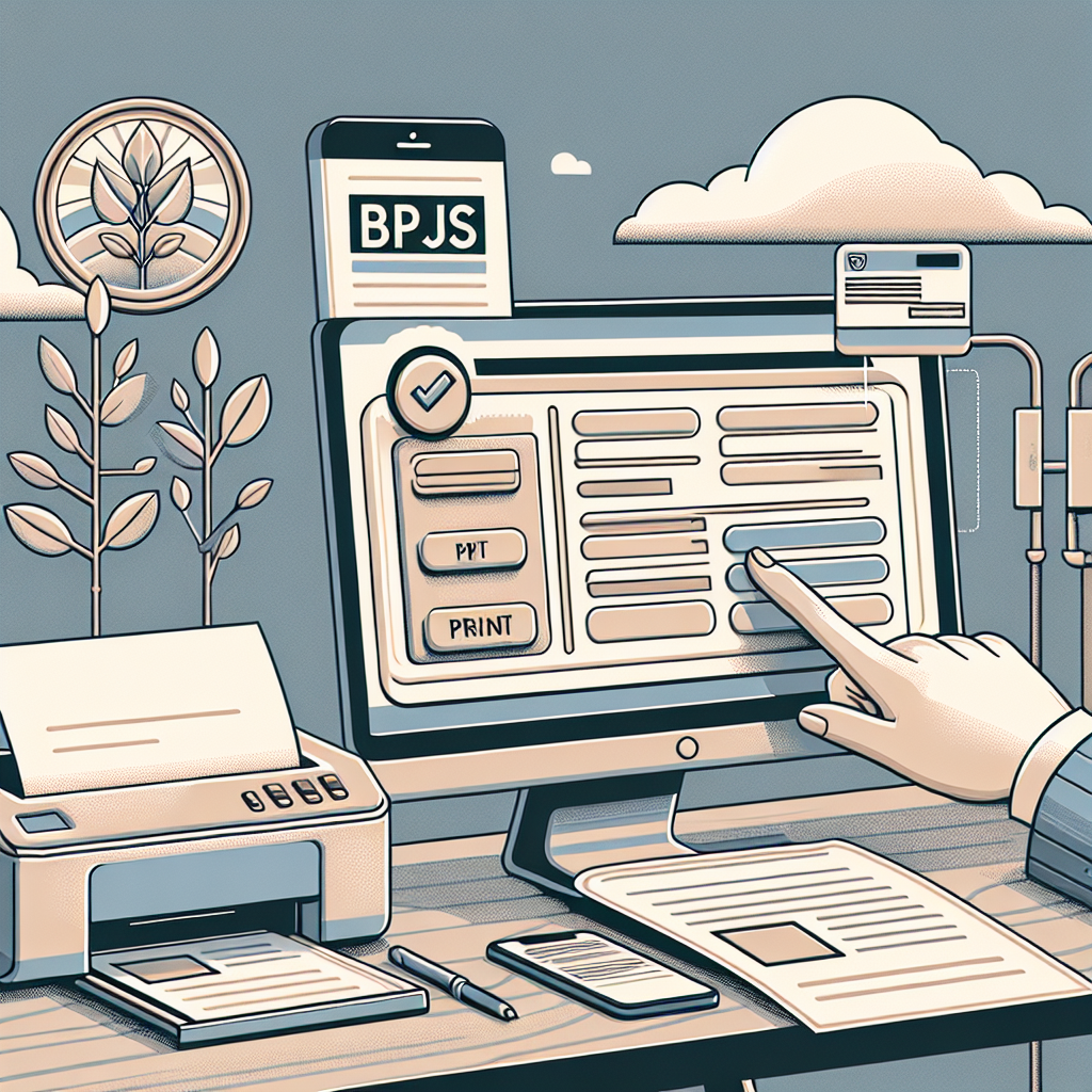 How to Efficiently Print Your BPJS Card: A Step-by-Step Guide